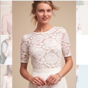 ANTHROPOLOGIE: BHLDN WEDDING COLLECTION WHITE